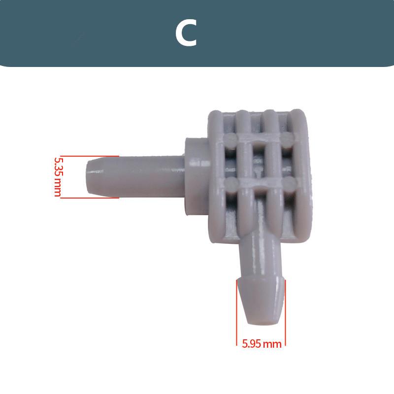 1Pcs Digital Blood Pressure Monitor Arm Cuff Sleeve Single Tube Connector Replacement For Arm Tonometer Sphygmomanometer