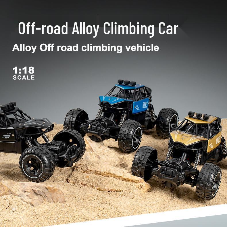 Alloy Off-Road Remote Control Car Toy for Boys Aged 3-6 Years