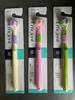 Three-Sided U-Shaped Toothbrush with Soft Bristles & Tongue Scraper, Macaron Colors.