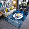 Manchester City Logo Tapijt geschikt als antislipmat voor de woonkamer of slaapkamerbank