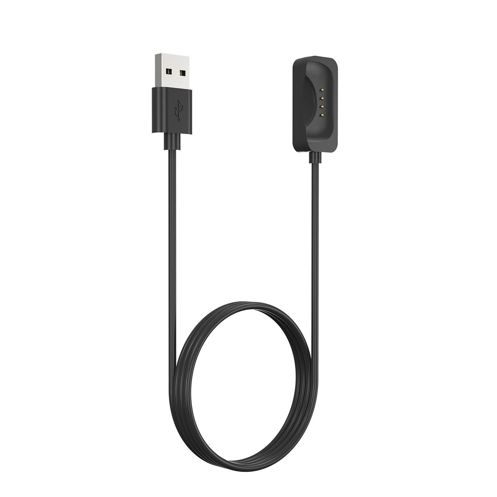 

Magnetic Watch Charge Cable Reliable Connections ABS Charging Cord Reliable Charging Solution USB for Oneplus Watch 2 чёрный