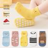 Non-Slip Baby Toddler Mid-Calf Cotton Floor Socks for Spring and Autumn
