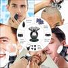 Elektrisk barbermaskin 7D flytende skjærehodebase Lading Bærbar Skjeggtrimmer for menn Skull Barbermaskin Vanntett barbering