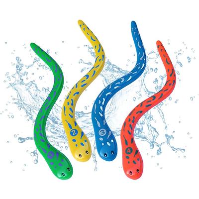 4 Pcs Summer Fun Swimming Pool Dive Toy Snake For Children's Gifts