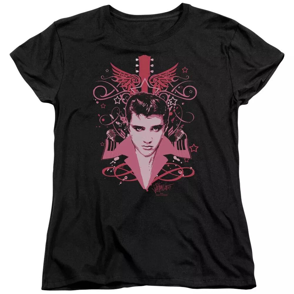 Elvis Let s Face It Women s 100% Cotton T-shirt Mens Tees Top 4XL