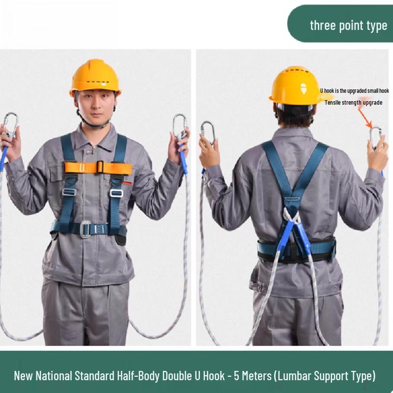 OLOMM Five-Point Fall Protection Harness