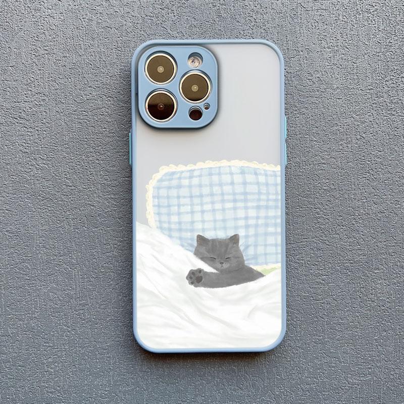 

Dog Cat Couple Phone Case For iPhone 16 15 Pro Max Plus 11 12 14 13 Pro Max Mini XS XR X 7 8 SE Kawaii Cute Cartoon Animal Cover iphone X or XS