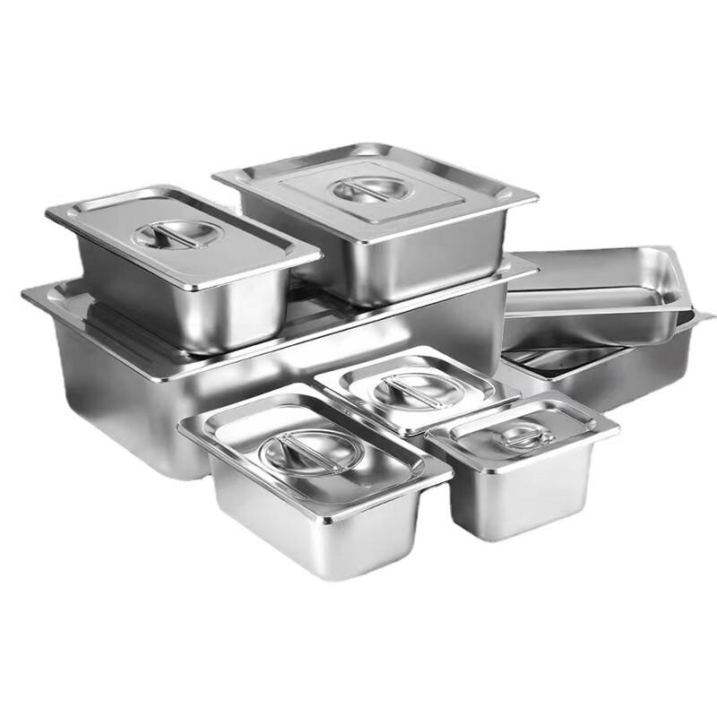 RuHan 304 Stainless Steel Full Size Food Pan