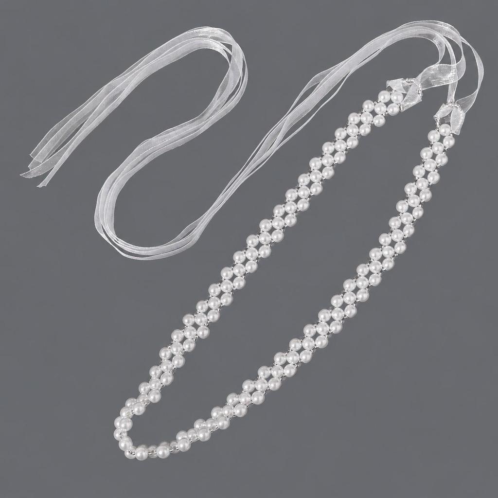 Elegant Silver Rhinestone Wedding Belt – Versatile High-End Dress Accessory for Fashion Shows and Performances