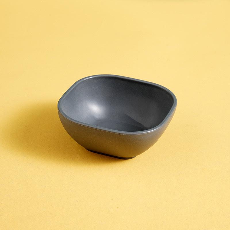 Thick Square Solid Color Vinegar & Soy Sauce Dipping Dish