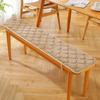 Solid Plush Long Bench Cushion Mahogany Bench Cushion Thickened Customized Wood Sofa Card Seat Cushion For Winter