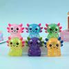 1 Stück Stressabbau Malzzuckerball Niedliches Tier Quetschspielzeug Axolotl Stressbälle Sensorisches Fidget Spielzeug Für Kinder Geschenk