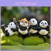 Panda Kung Fu Cartoon Figure Model Desktop Decoration Collectibles Toys Statue