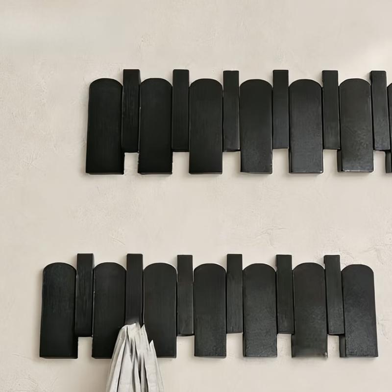 YIXI Piano Key Wall Coat Hanger