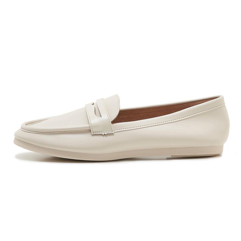 Fashion Women Walking Loafers 2025 New Autumn Fashion Retro Leisure Flats Shoes Comfortable Loafers Outside Slip On Women Flats Shoes
