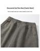 Mom's New Style Plus Size Spring & Autumn Loose Pants for Middle-aged & Elderly Women - Thick Velvet for Fall & Winter