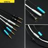 2-in-1 Headset Microphone Adapter: 3.5mm Audio Splitter for Mobile Phones