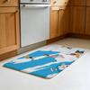 Cartoon D-Doraemons Kitchen Floor Mat Footpad Mats Style Soft Bedroom Floor House Laundry Room Mat Anti-skid Household Carpets