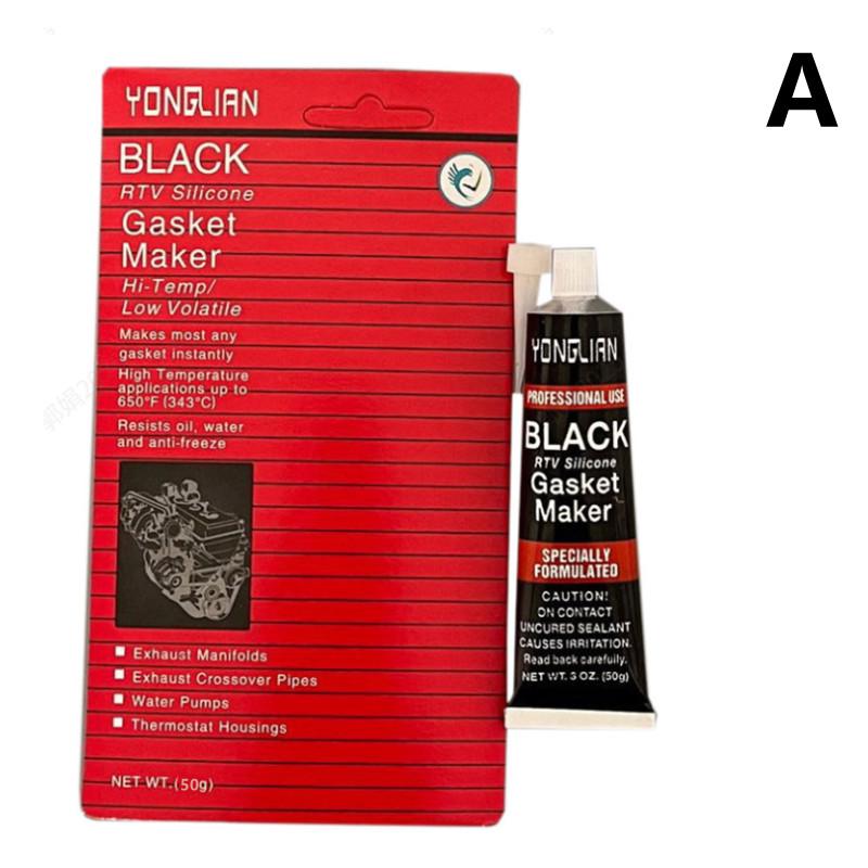 1/2/3 шт. Герметик-прокладка для двигателя Автомобильный герметик для двигателя Клей Высокотемпературный Черный RTV Силиконовый Формирователь прокладок Автомобильный клей