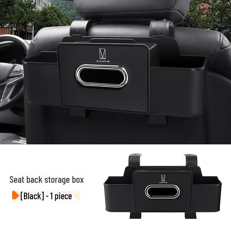 Avatr 11/12/06/07 Seat Back Multi-Functional Storage Box with Cup Holder & Tissue Box