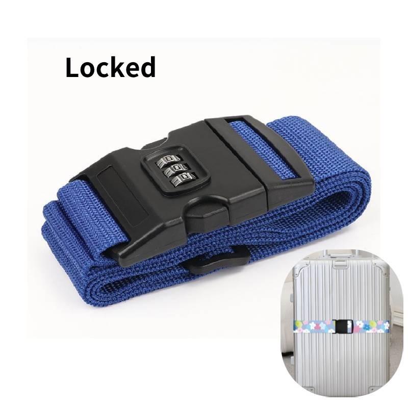 Durable Luggage Strap Cross Packing Belt Secure Travel Bag Protective Tightening Reinforcement Rope