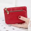 PU Leather Coin Purse Women Mini Change Purses Kids Coin Pocket Wallets Key Chain Holder Zipper Pouch Card Holder Wallet