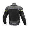 KOMINE Motorcycle JK-1573 Protective Carbon Mesh Jacket 07-1573 Men's Basalt Gray Black M