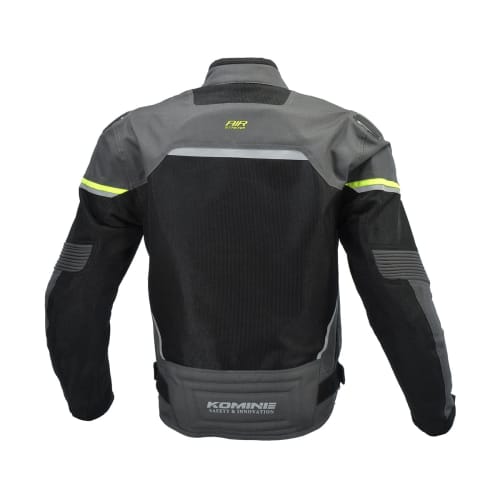 KOMINE Motorcycle JK-1573 Protective Carbon Mesh Jacket 07-1573 Men's Basalt Gray Black M