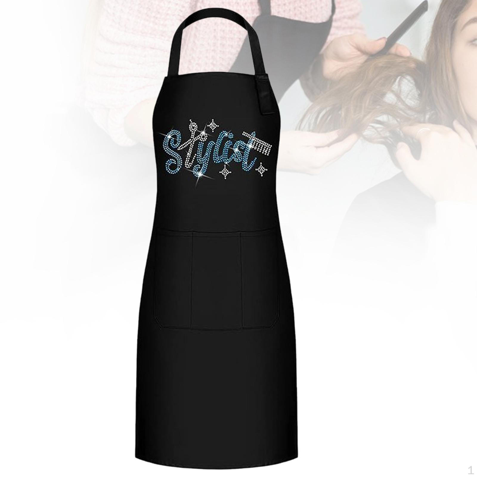 

Фартук для парикмахера, фартуки для шеф-повара для мужчин и женщин, мягкие, для стрижки, парикмахерские синий