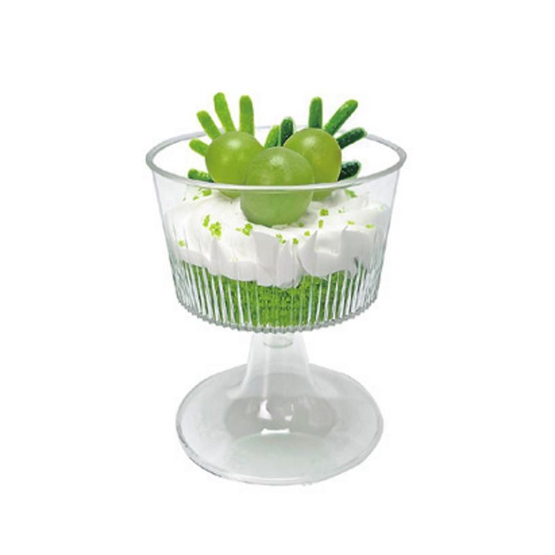 10Pcs Disposable Plastic Dessert Cup Ice Cream Cup Small Wine Cup Perfect For Fruit Ice Cream Pudding Wedding Party Decoration