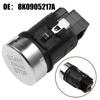 1pc Car Silver Start Stop Engine Switch Button 8K0905217 For Q5 2009-2012 Mental Plastic Car Accessories Hight Quailtly
