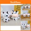 Adorable Plush Cow Keychain Cute Black And White Spotty Cow Wedding Gift Accessory