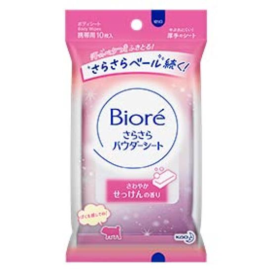 Of Biore Smooth Powder Refreshing Soap 10 Portable [Set 5] Sheets, Scent, Sheets,