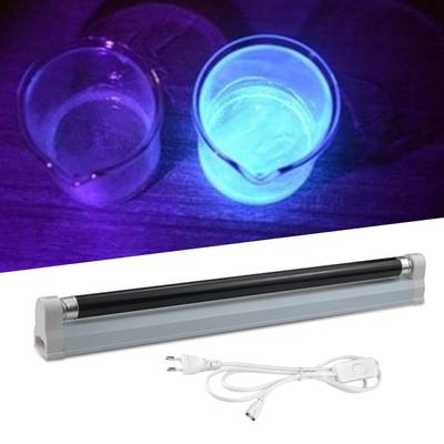 110V 220V Ultraviolett UV Lampe T5 Schwarzlicht Blau 365nm Quarzlicht 6W 8W Fluoreszierende Geldscheinprüflampe Violett Party DJ Deko