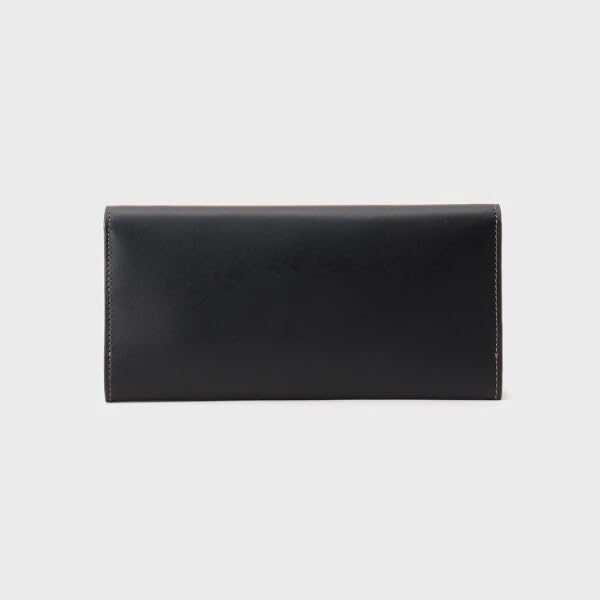 Takeo Kikuchi Antique Leather Long Dark Brown 07001530 Bi-fold Wallet, Men's, (543),