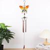 Painted Bell Pendant Metal Hanging Decoration Blessing Butterfly Wind Chime  Scenic Spot