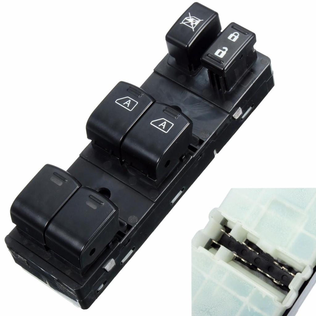 Master Power Window Lock Switch Controller Left Driver Side for Nissan Subaru