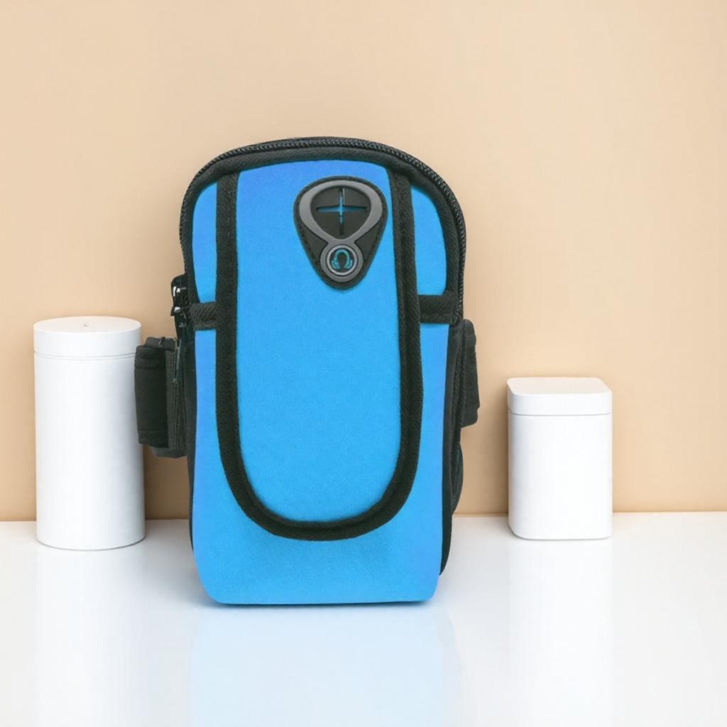 Outdoor Sports Arm Bag Running Armband for Mobile Phone Unisex Fitness Bag Lightweight Adjustable Arm Pouch for Workout