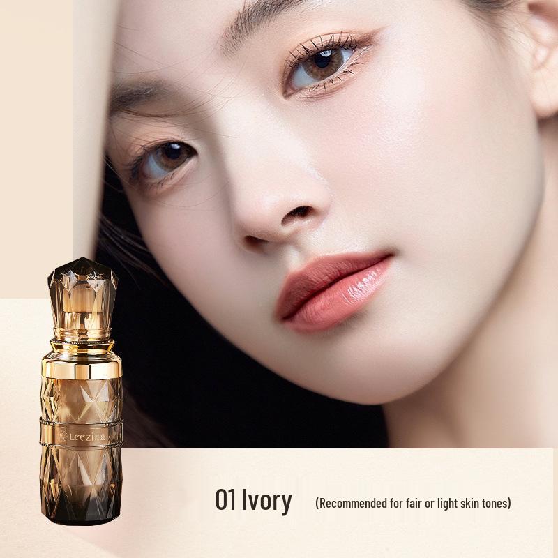 

Liz Black Soft Mist Long-Lasting Foundation: Moisturizing, Non-Transfer, Brightening BB Cream for Even Skin Tone