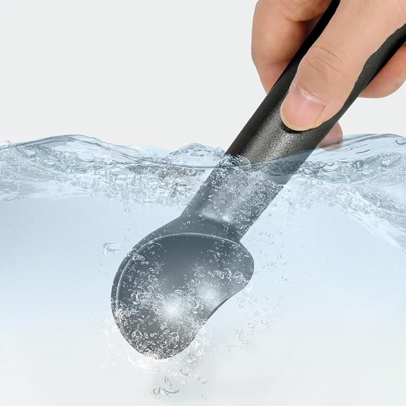 Aluminum Alloy Ice Cream Scoop Ice Cream Scooper with Trigger Multifunctional Fruit Scoop DIY Ice Cream Scoop Kitchen Supplies