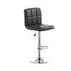 Adjustable Height Chair Swivel Chair Dining Chair Office Chair Single Chair - Metal Frame with Foot Pedal, Home&Office Furniture
