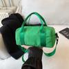 Casual Quilted Nylon Pillow Bag for Women Minimalist Handbag Fashion Shoulder Bag