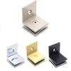 Glass Wall Support 90 Angle Clamp Bathroom Accessories Glass Thickness Support Modern Bathroom Decor For Shower Enclosures