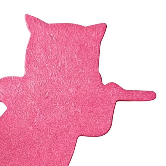 Practical Gifts for Avid Readers 3PCS Cartoon Cat Bookmark, Durable PET Cute Page Marker, Decorative Table Ornaments Home 3D Printing Lightweight