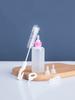 1 Set Pet Milk Bottle Puppy Cat Feeder With Brush Pet Soother Bottle Set Pacifier Bite Resistant Puppy Feeding Supplies