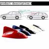 Solar Power Shark Fin Anti-rear-end Warning Lamp LED Decoration Strobe Lamp Gray