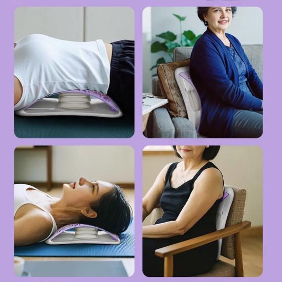 Inflatable Back Stretcher Waist Trainer Adjustable Spine Decompressor Scoliosis Sciatica Lower Back Pain Relief Massager
