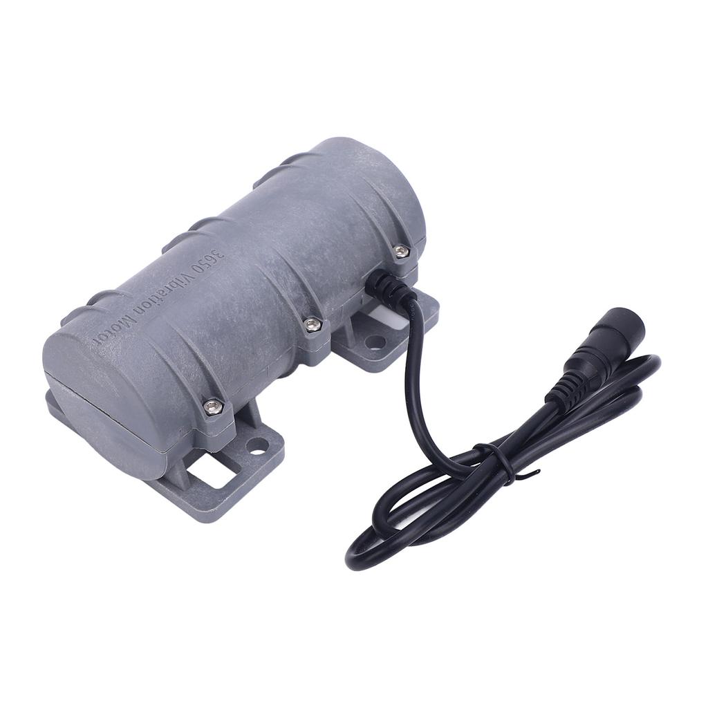 Vibration Motor 3650 DC 3800RPM with Adjustable Speed Adapter Double Eccentric for Massaging Bed