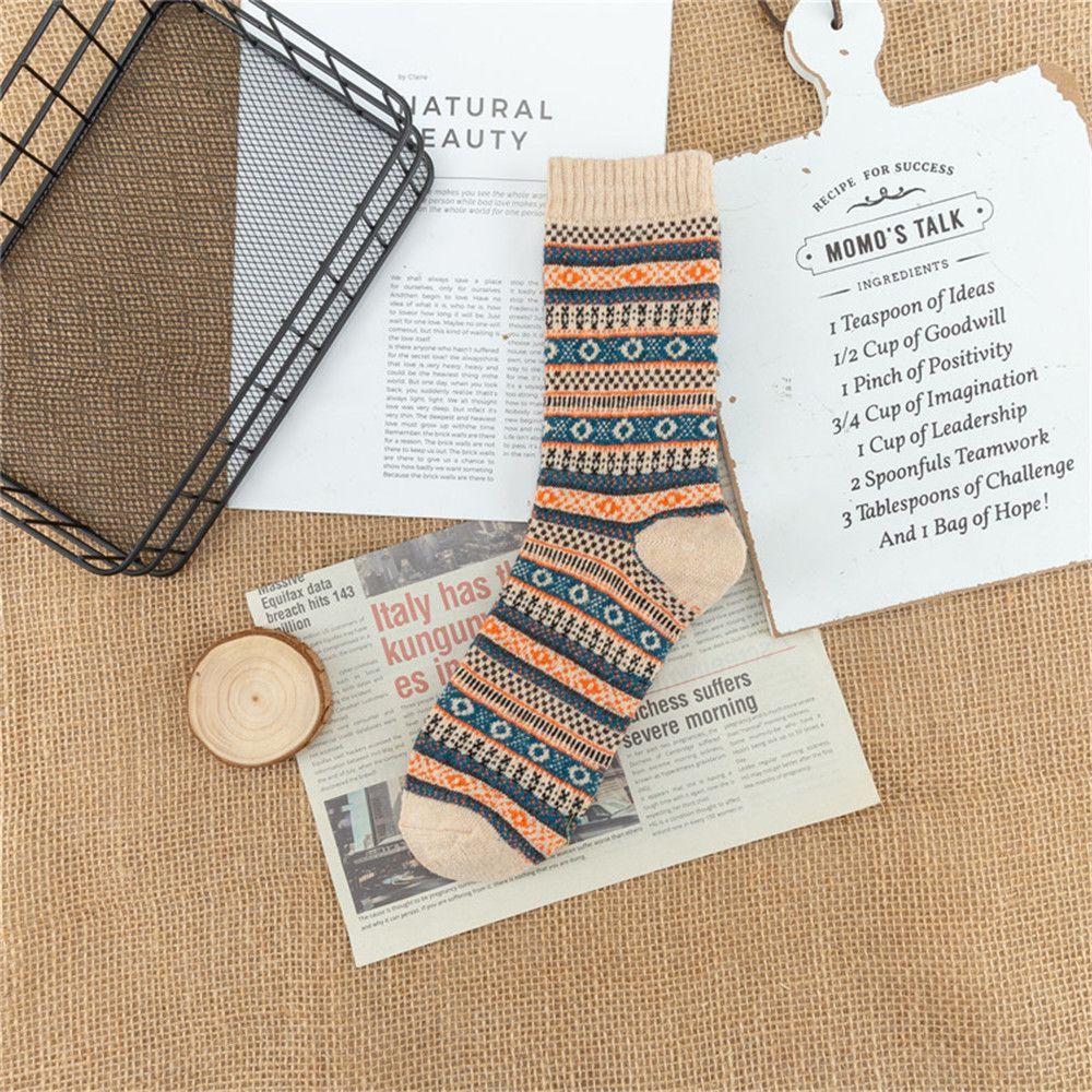 High Quality Soft Cozy Socks Hiking Men's Clothing Wool Socks Thick Knit Socks for Cold Weather Winter Warm