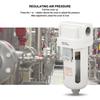 G1/2in Thread Pressure Regulator Air Filter Dry Keeping Air Compressor Piping Filter 0.1‑0.85Mpa